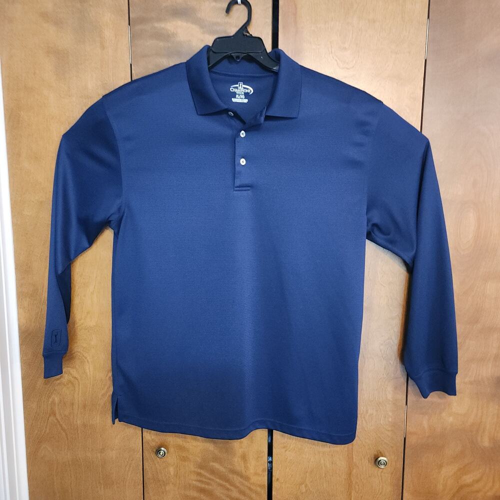 22.  Champions Tour Polo LS‎ Mens XL